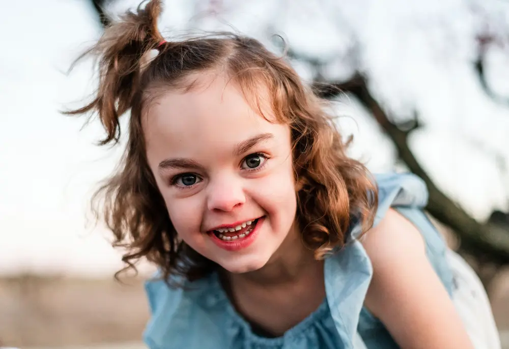 Sadie Photo, girl with childhood dementia
